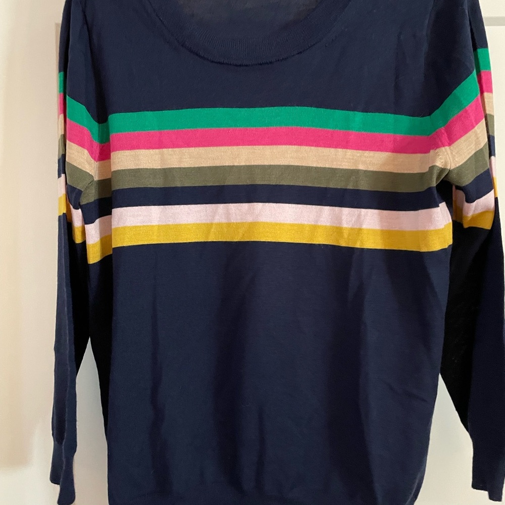 J.Crew Colorful Striped Sweater